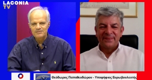 Στο Laconiatv o Θεόδωρος Παπαθεοδώρου Υποψήφιος Ευρωβουλευτής με τους «Δημοκράτες»