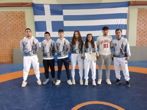 Πρωταθλήτρια Ελλάδος η αθλήτρια πάλης του 'ΛΕΩΝΙΔΑ' Αναστασοπούλου Γεωργία
