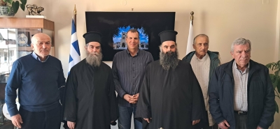 Συνάντηση του Δημάρχου Σπάρτης με τα μέλη του Εκκλησιαστικού Συμβουλίου του Ι.Ν. Αγίου Νίκωνος
