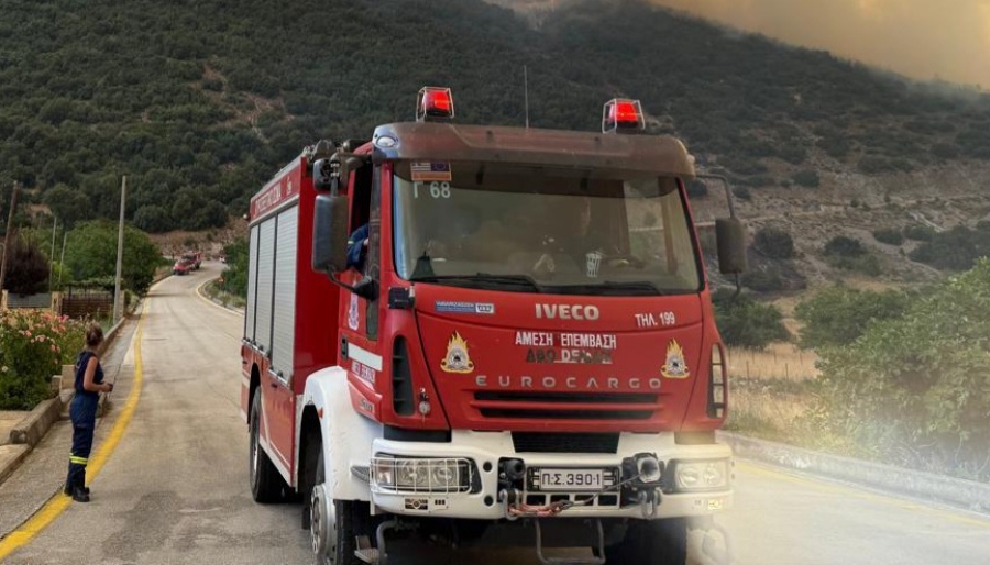 Δ. Πτωχός | Άμεση η καταγραφή των ζημιών από τις φωτιές