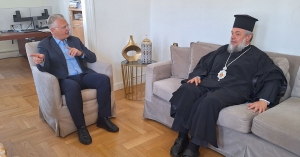 Συνάντηση του Δημήτρη Πτωχού με τον Μητροπολίτη Γόρτυνος και Μεγαλοπόλεως κ. Νικηφόρο