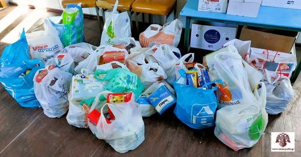 Ιερά Μητρόπολις Μονεμβασίας και Σπάρτης: Προσφορά Αγαθών στο Ίδρυμα “Κατ’ Οίκον Φροντίδα Ηλικιωμένων και ΑΜΕΑ”