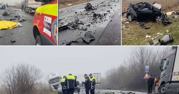 Τραγωδία σε τροχαίο στη Ρουμανία με φιλάθλους του ΠΑΟΚ - Πληροφορίες για 6 νεκρούς - Βίντεο σοκ