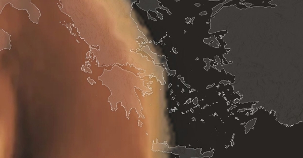 «Απόβαση» αφρικανικής σκόνης σήμερα - Στο επίκεντρο του φαινομένου Κρήτη και Πελοπόννησος