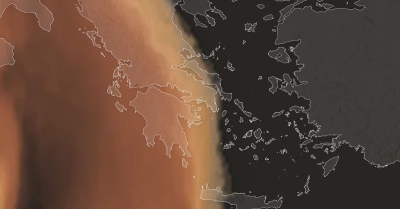 «Απόβαση» αφρικανικής σκόνης σήμερα - Στο επίκεντρο του φαινομένου Κρήτη και Πελοπόννησος