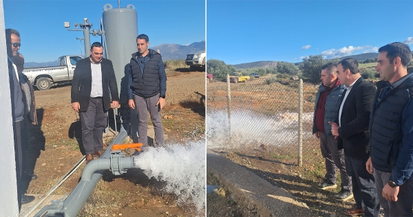 Ολοκληρώθηκε η «Αποκατάσταση λειτουργίας γεώτρησης ΤΟΕΒ Γουβών Π.Ε. Λακωνίας» που χρηματοδότησε η Περιφέρεια Πελοποννήσου