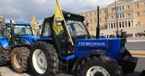 Αγρότες: "Κάθοδο" με τρακτέρ στην Αθήνα πρότεινε το μπλόκο της Νίκαιας