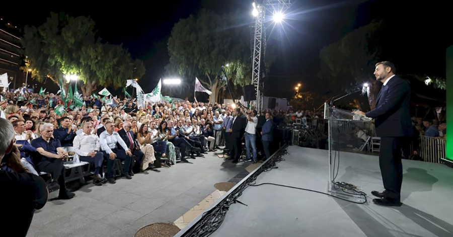 Ν. Ανδρουλάκης από Ηράκλειο: "Τώρα ΠΑΣΟΚ για πολιτική αλλαγή με πρόγραμμα και ήθος"