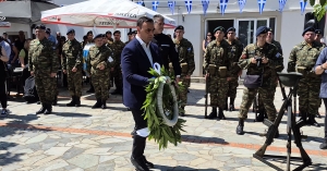 Ο Θ. Βερούτης στις εκδηλώσεις μνήμης για το Ολοκαύτωμα του Αγίου Δημητρίου Ζάρακα