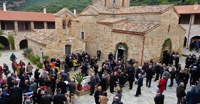 Πανηγυρίζει η Ιερά Μονή Αγίων Τεσσαράκοντα Μαρτύρων Σπάρτης