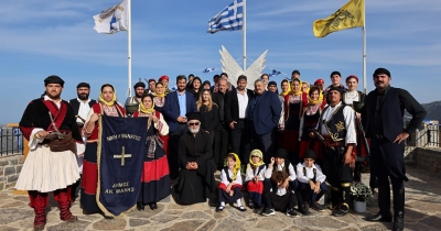 Φόρος τιμής στους Μανιάτες που έπεσαν στην Κρήτη