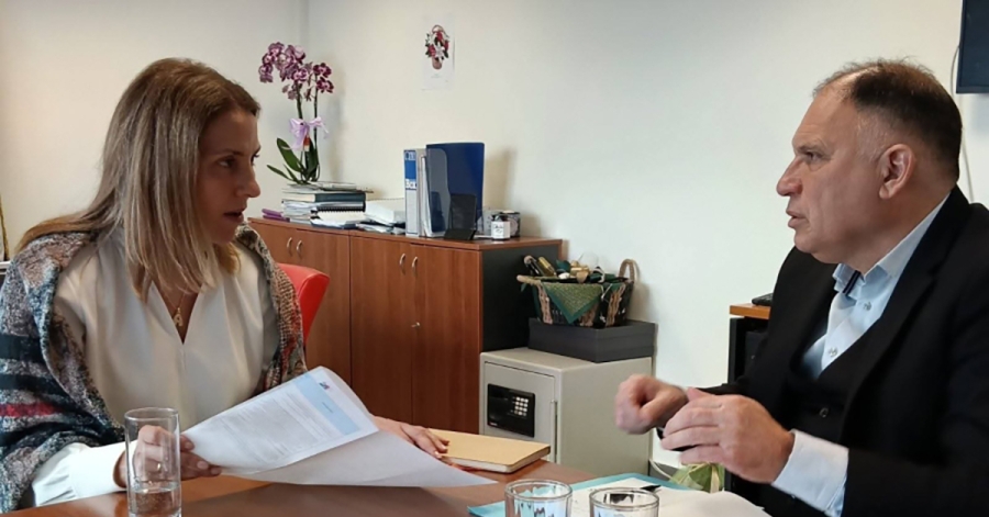 Ν. Κρητικός | Στη Γενική Γραμματέα Ενωσιακών Πόρων για το αρδευτικό Τρινάσου