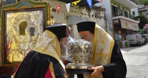 Η Παναγία Μυρτιδιώτισσα και η Τιμία Κάρα του Οσίου Θεοδώρου του εν Κυθήροις στο Γύθειο (video)